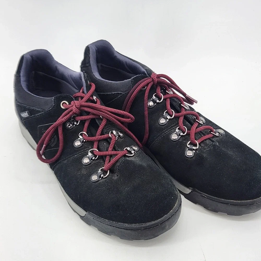 The North Face Hiking Shoes Men's 10 HydroSeal Ortholite Black Red Trail